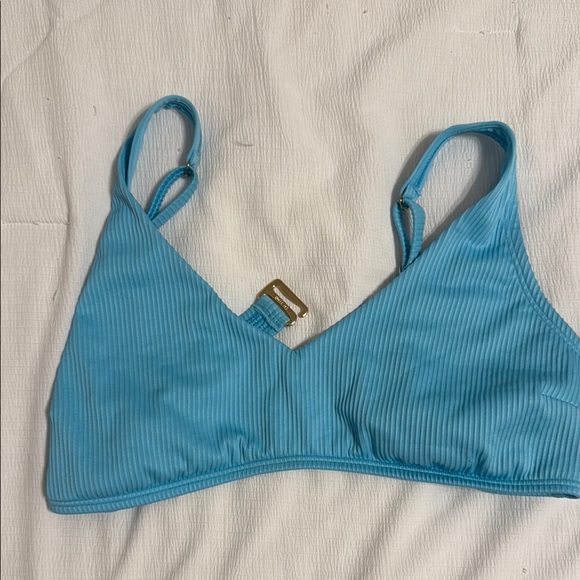 Hollister Other - Hollister Blue Ribbed Bra